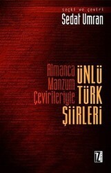Almanca Manzum Çevirileriyle Ünlü Türk Şiirleri - İz Yayıncılık