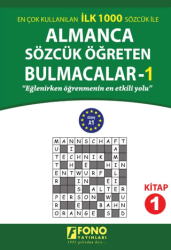 Almanca Sözcük Öğreten Bulmacalar 1 - 1