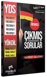Modadil Yayınları Almanca YDS - YÖKDİL Çıkmış Sorular - Modadil Yayınları