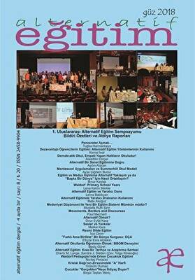 Alternatif Eğitim Dergisi Sayı 8 Güz 2018 - 1