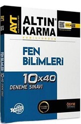 Altın Karma Yayınları Altın Karma AYT Fen Bilimleri Branş Deneme - 1