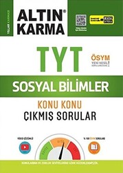 Altın Karma Yayınları Altın Karma TYT Sosyal Bilimler Konu Konu Çıkmış Sorular - 1