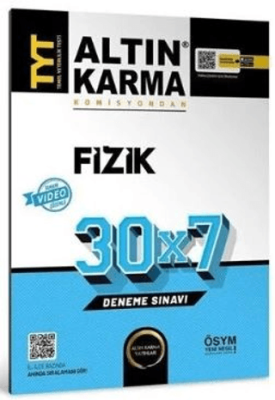 Altın Karma Yayınları TYT Fizik 30 x 7 Deneme Sınavı - 1