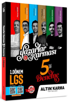 Altın Karma Yayınları Yazarlar Karması 5`li Deneme - 1