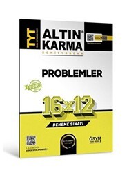 Altın Karma Yayınları Altınkarma TYT Problemler 16x12 Deneme Sınavı 2023 - 1