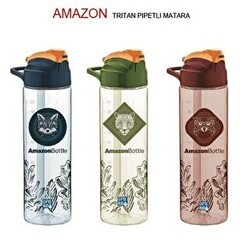Amazon Tritan Pipetli Matara 630cc - Gıpta