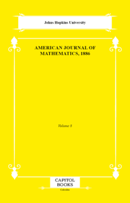 American Journal of Mathematics, 1886 - 1