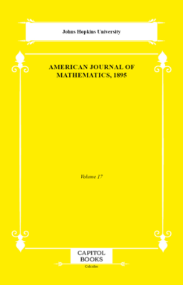 American Journal of Mathematics, 1895 - 1