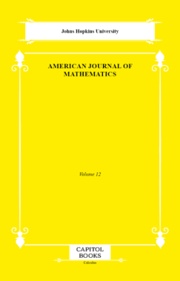 American Journal of Mathematics - 1