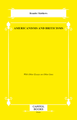 Americanisms and Briticisms - 1