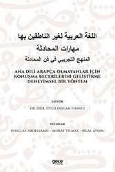 Ana Dili Arapça Olmayanlar İçin Konuşma Becerilerini Geliştirme Deneyimsel Bir Yöntem - Gece Kitaplığı