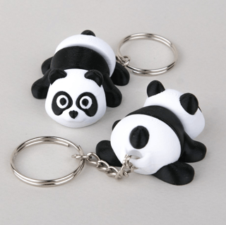 Anahtarlık Charm Çanta Süsü - Panda - 1