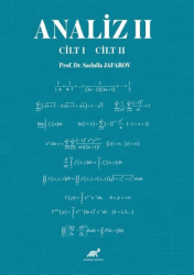Analiz II Cilt I – Cilt II - Paradigma Akademi Yayınları