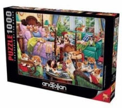 Anatolian 1000 Parçalık Puzzle - Pijama Partisi - Anatolian