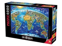 Anatolian Dünyanın Simgeleri 4000 Parça Puzzle - Anatolian