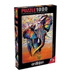 Anatolian Puzzle 1000 Parça Afrika Renkleri - Anatolian