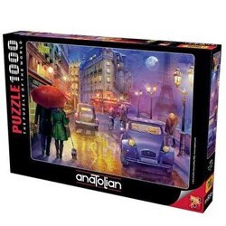 Anatolian Puzzle 1000 Parça Paris de Bir Gece - Anatolian