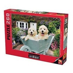 Anatolian Puzzle 260 Parça Bahçıvan Köpekler - Anatolian