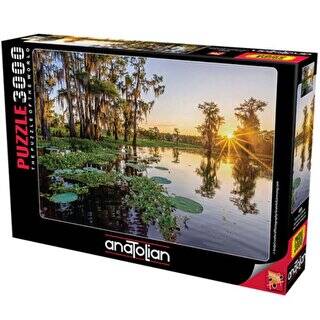 Anatolian Puzzle Duck Lake Günbatımı 3000 Parça Puzzle 4925