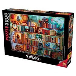 Anatolian Puzzle Gizemli Kitaplık 3000 Parça - Anatolian