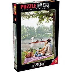 Anatolian Puzzle Romantik Piknik 1000 Parça Puzzle 1137 - Anatolian