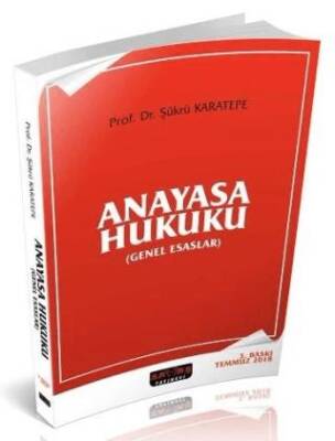 Anayasa Hukuku Genel Esaslar - 1