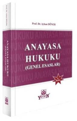 Anayasa Hukuku Genel Esaslar - 1