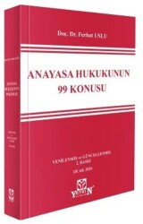 Anayasa Hukukunun 99 Konusu - Yetkin Yayınları