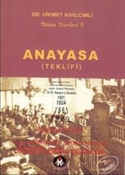 Anayasa Teklifi - Sosyal İnsan Yayınları