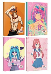 Anime Planlama Defteri Seti 4`Lü - Halk Kitabevi