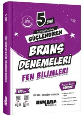 Ankara Yayıncılık 5. Sınıf Fen Bilimleri Güçlendiren Branş Denemeleri - 1
