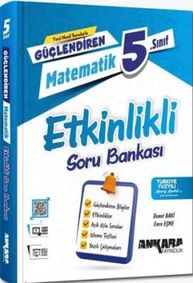Ankara Yayıncılık 5. Sınıf Matematik Güçlendiren Etkinlikli Soru Bankası - 1