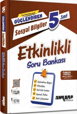 Ankara Yayıncılık 5. Sınıf Sosyal Bilgiler Güçlendiren Etkinlikli Soru Bankası - 1