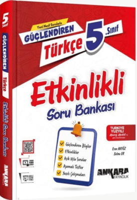 Ankara Yayıncılık 5. Sınıf Türkçe Güçlendiren Etkinlikli Soru Bankası - 1