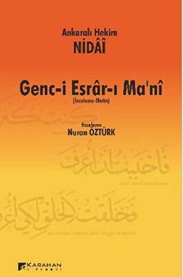Ankaralı Hekim Nidai Genc-i Esrar-ı Ma`ni - 1