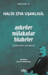 Anketler - Mülakatlar - Hitabeler - Telve Kitap