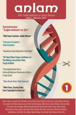 Anlam Dergisi Sayı: 1 Mayıs-Ağustos 2025 - 1