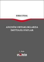 Anonim Ortaklarda İmtiyazlı Paylar - On İki Levha Yayınları