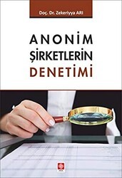 Anonim Şirketlerin Denetimi - Ekin Basım Yayın