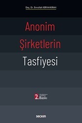 Anonim Şirketlerin Tasfiyesi - Seçkin Yayıncılık