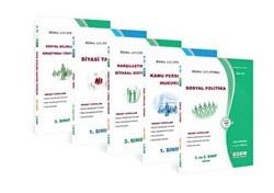 AÖF 3. Sınıf ve 1. Sınıf Siyaset Bilimi ve Kamu Yönetimi Güz Dönemi 5. Yarıyıl Konu Anlatımlı Soru Bankası 312 - Egem Eğitim Yayınları
