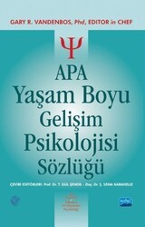 APA Yaşam Boyu Gelişim Psikolojisi Sözlüğü - Nobel Akademik Yayıncılık