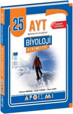 Apotemi Yayınları AYT Biyoloji 25`li Deneme - 1