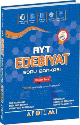Apotemi Yayınları AYT Edebiyat Soru Bankası - 1