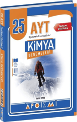 Apotemi Yayınları YKS AYT Deneme 25`li Kimya - Apotemi Yayınları