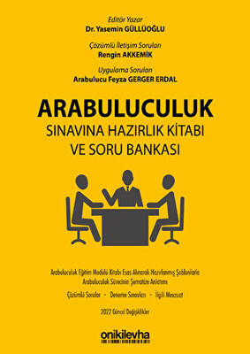 On İki Levha Yayınları Arabuluculuk Sınavına Hazırlık Kitabı ve Soru Bankası - 1