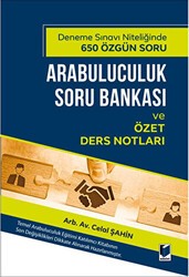 Adalet Yayınevi Arabuluculuk Soru Bankası ve Özet Ders Notları - 1