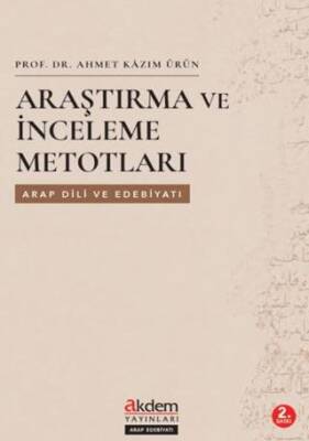 Araştırma ve İnceleme Metotları - 1