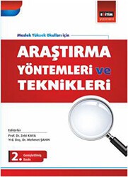 Araştırma Yöntemleri ve Teknikleri - Eğitim Yayınevi - Ders Kitapları