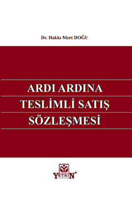 Ardı Ardına Teslimli Satış Sözleşmesi - 1
